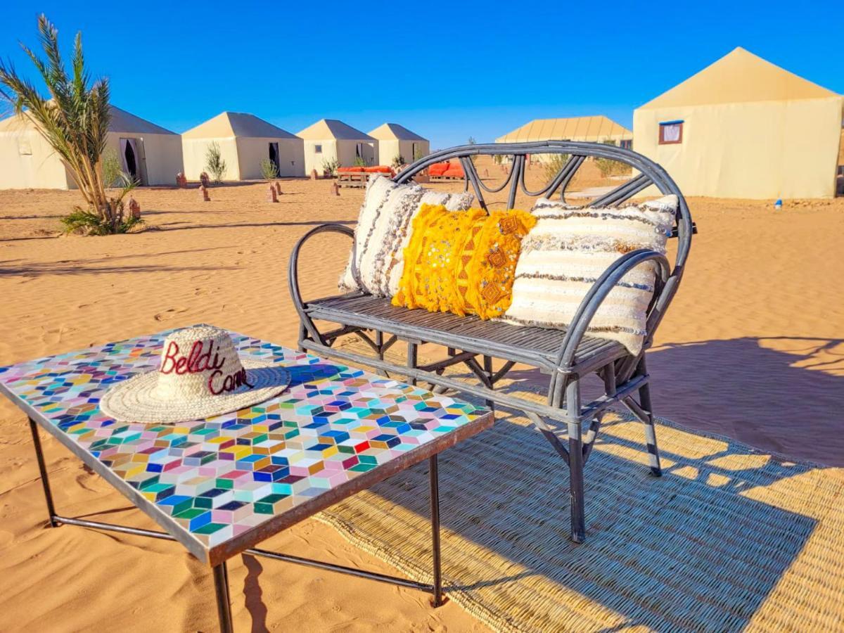 Hotel Beldi Camp à Merzouga Extérieur photo