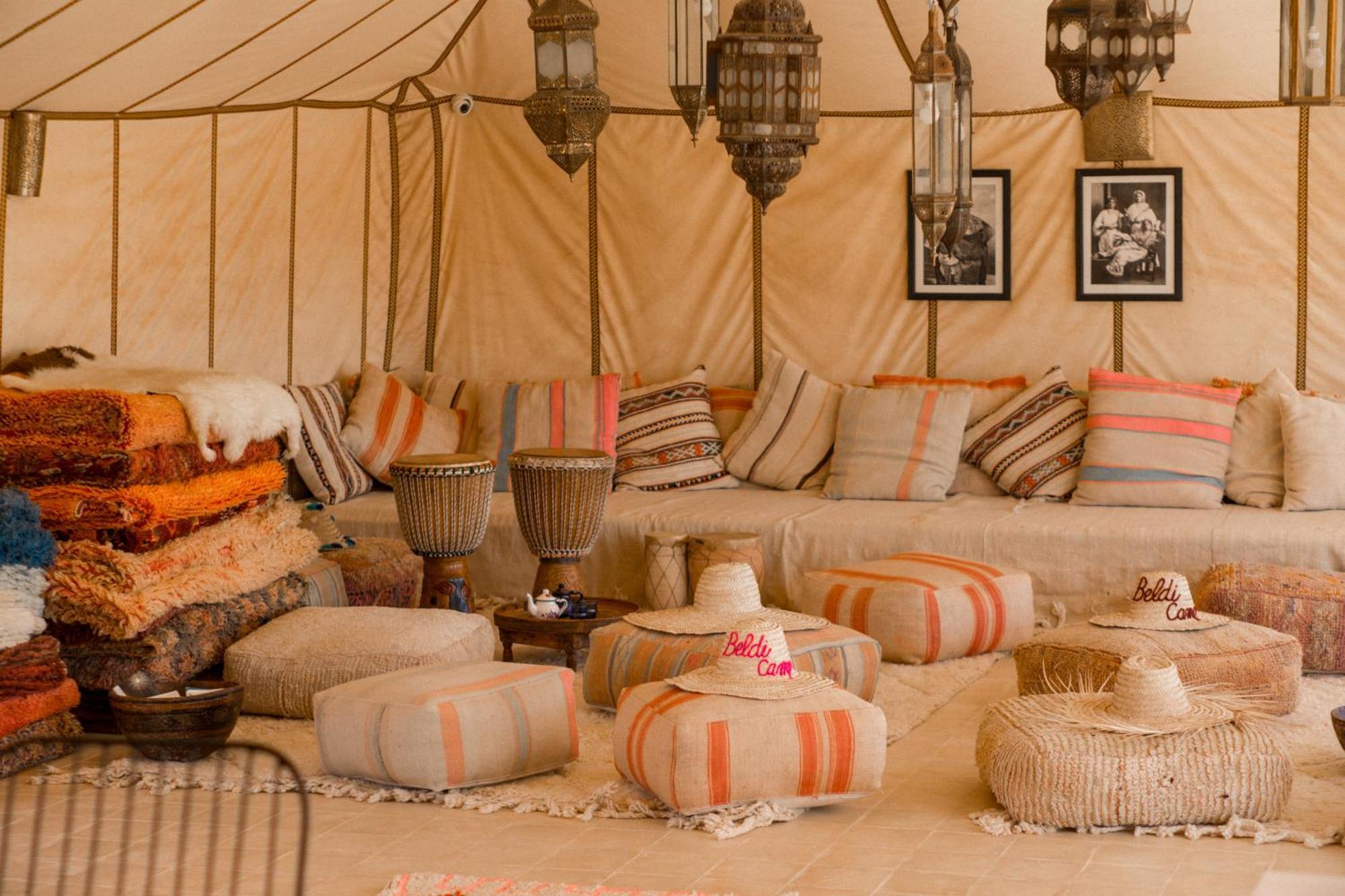 Hotel Beldi Camp à Merzouga Extérieur photo